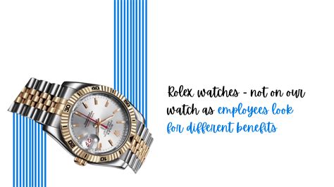 rolex employee benefits|Benefits .